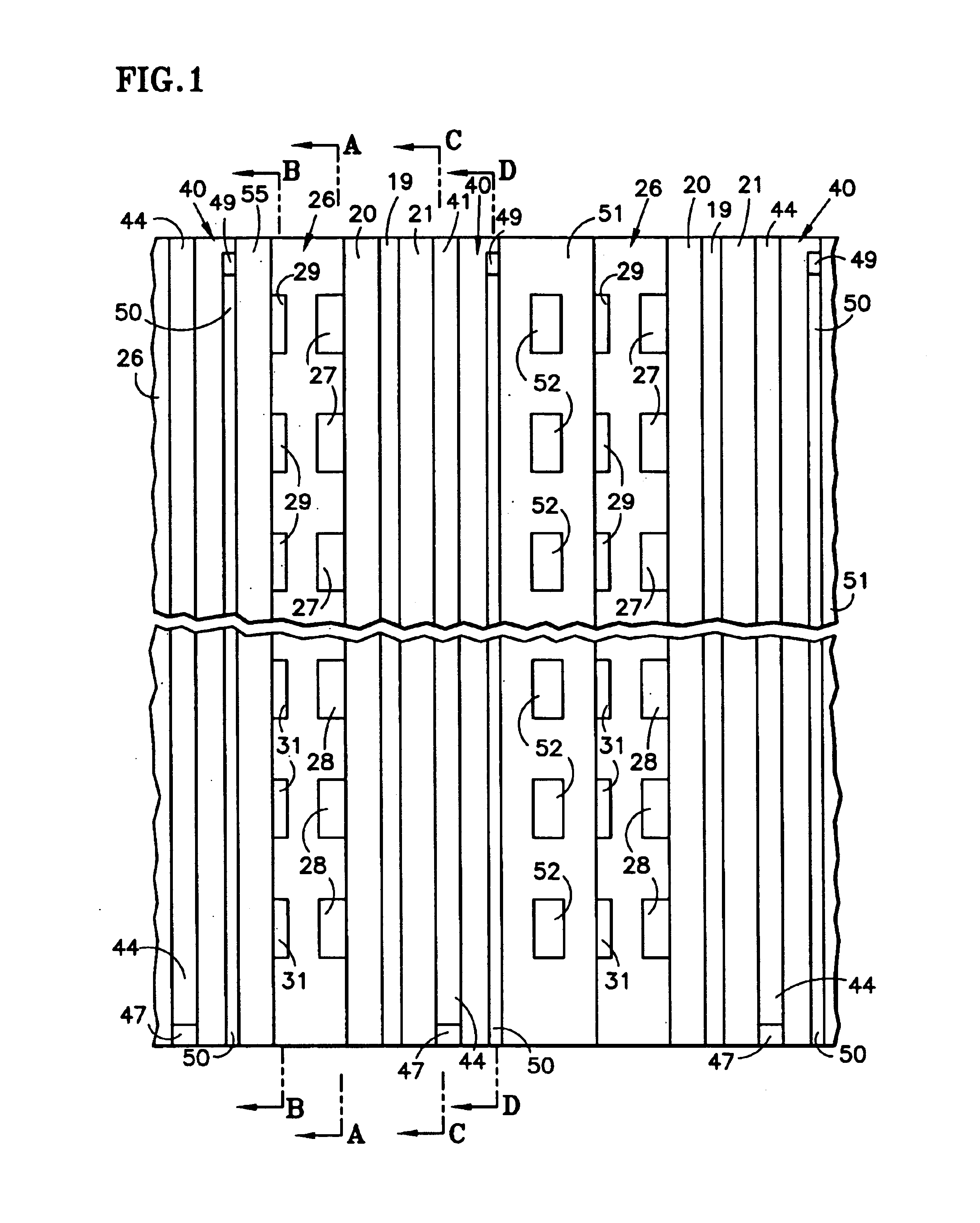 Passive water management fuel cell