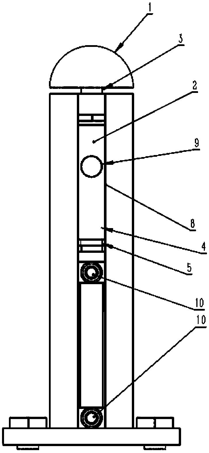 Robot rapid tool changing self-adaptive force control tail end executing device design