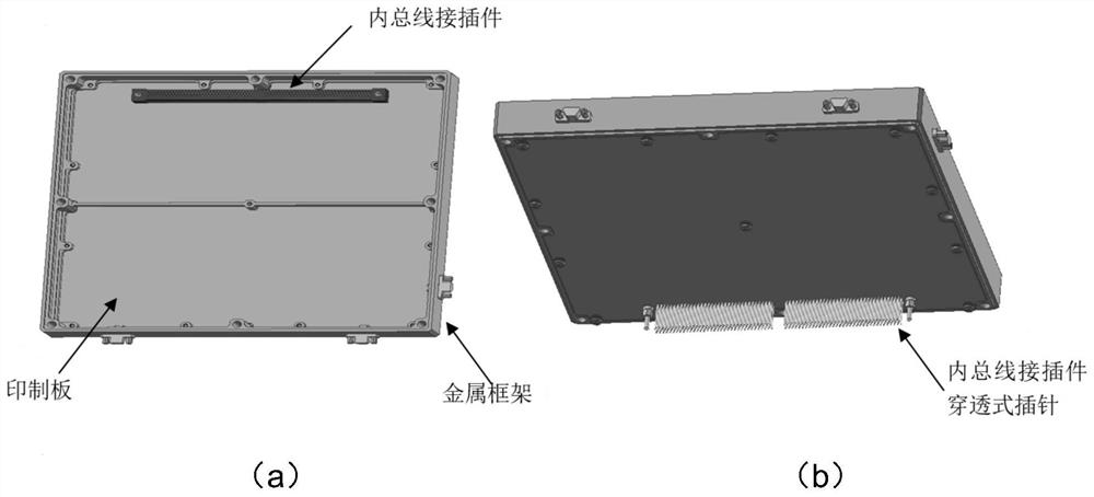 Spacecraft integrated electronic system construction method and device