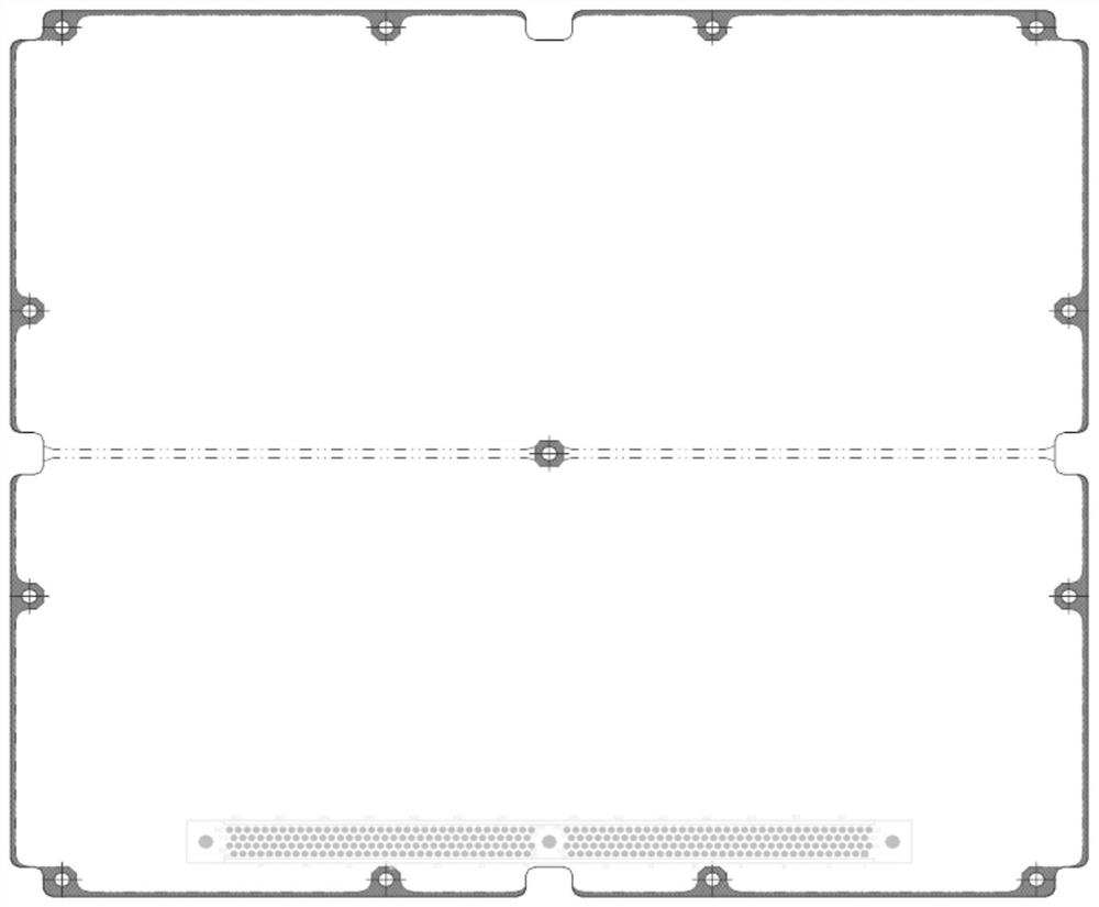 Spacecraft integrated electronic system construction method and device