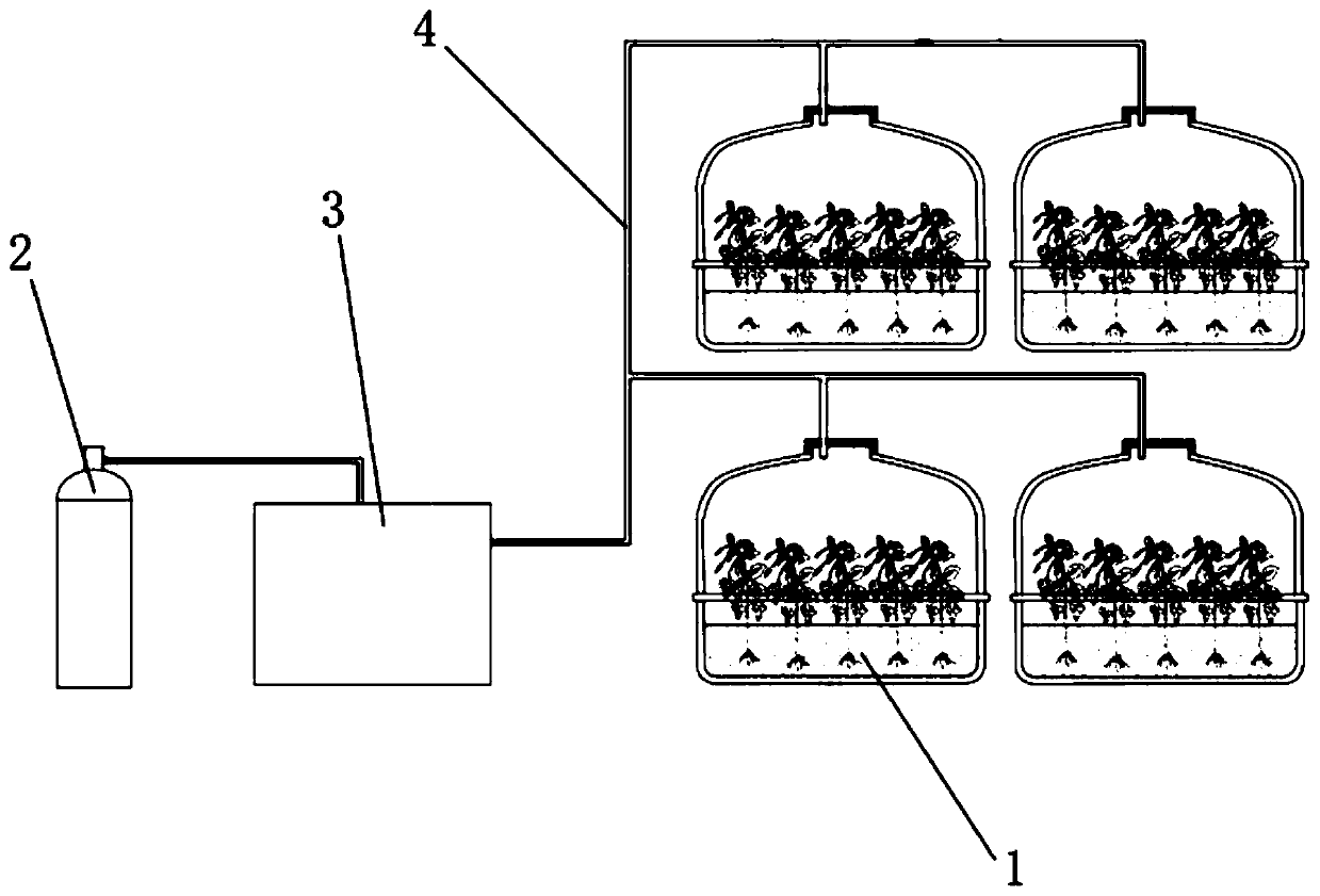 Labor-saving high-yield traditional Chinese medicinal material planting system and method