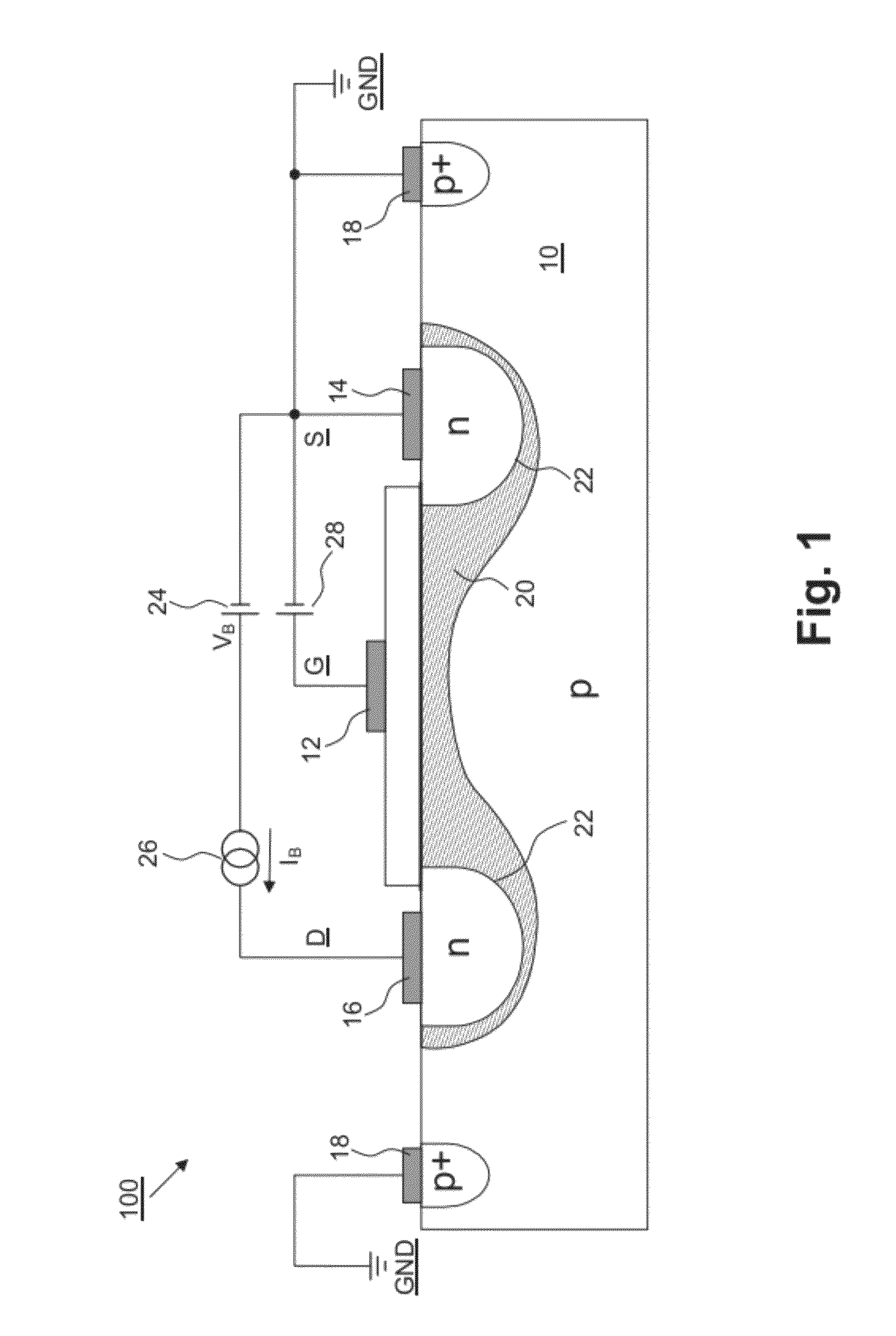 Programmable antifuse transistor and method for programming thereof