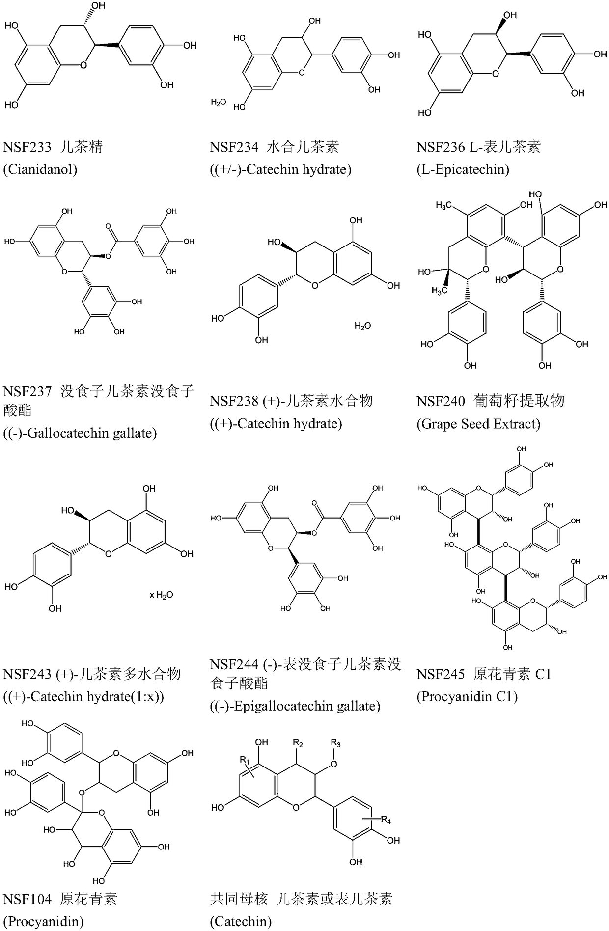 Application of proanthocyanidin compounds to preparation of drug against anti-Zika virus