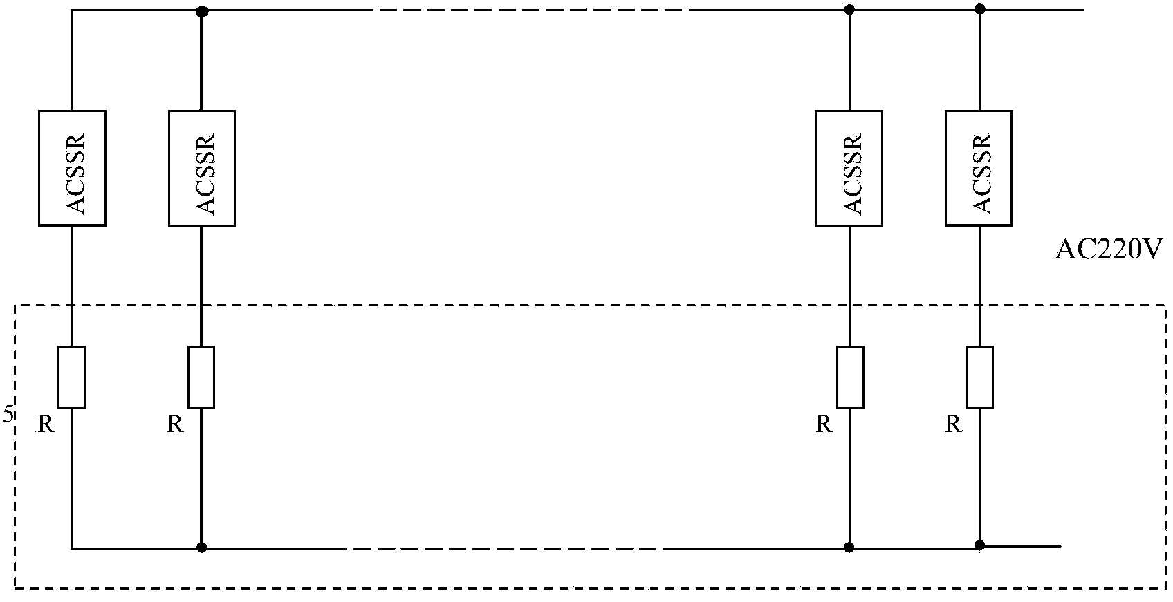 Protection property testing device of miniature circuit breaker and running method thereof