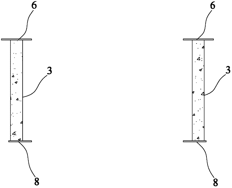 Polycarbonate (PC) composite bridge with corrugated steel webs and construction method for PC composite bridge