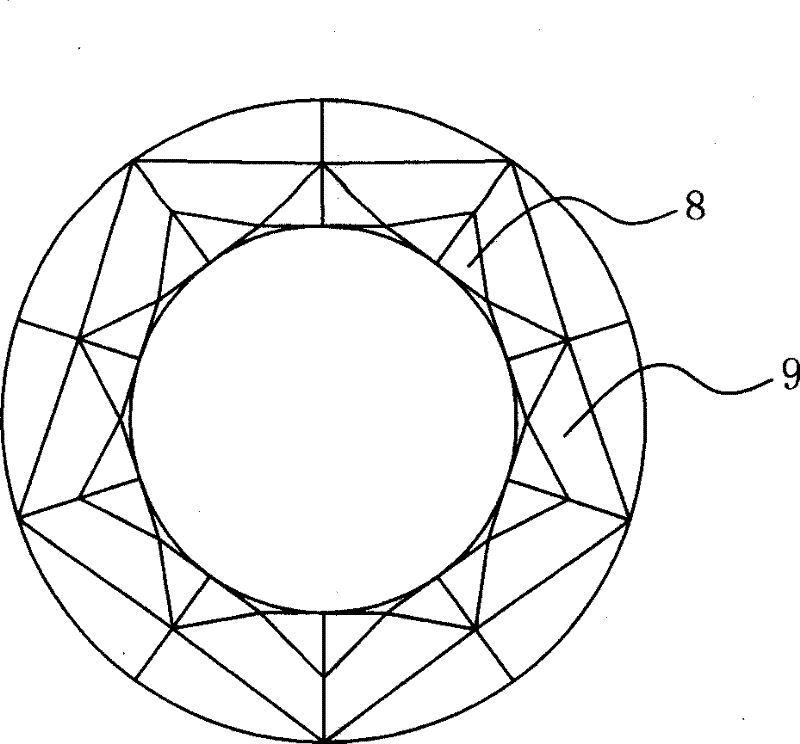 Method for cutting simulation artificial diamond