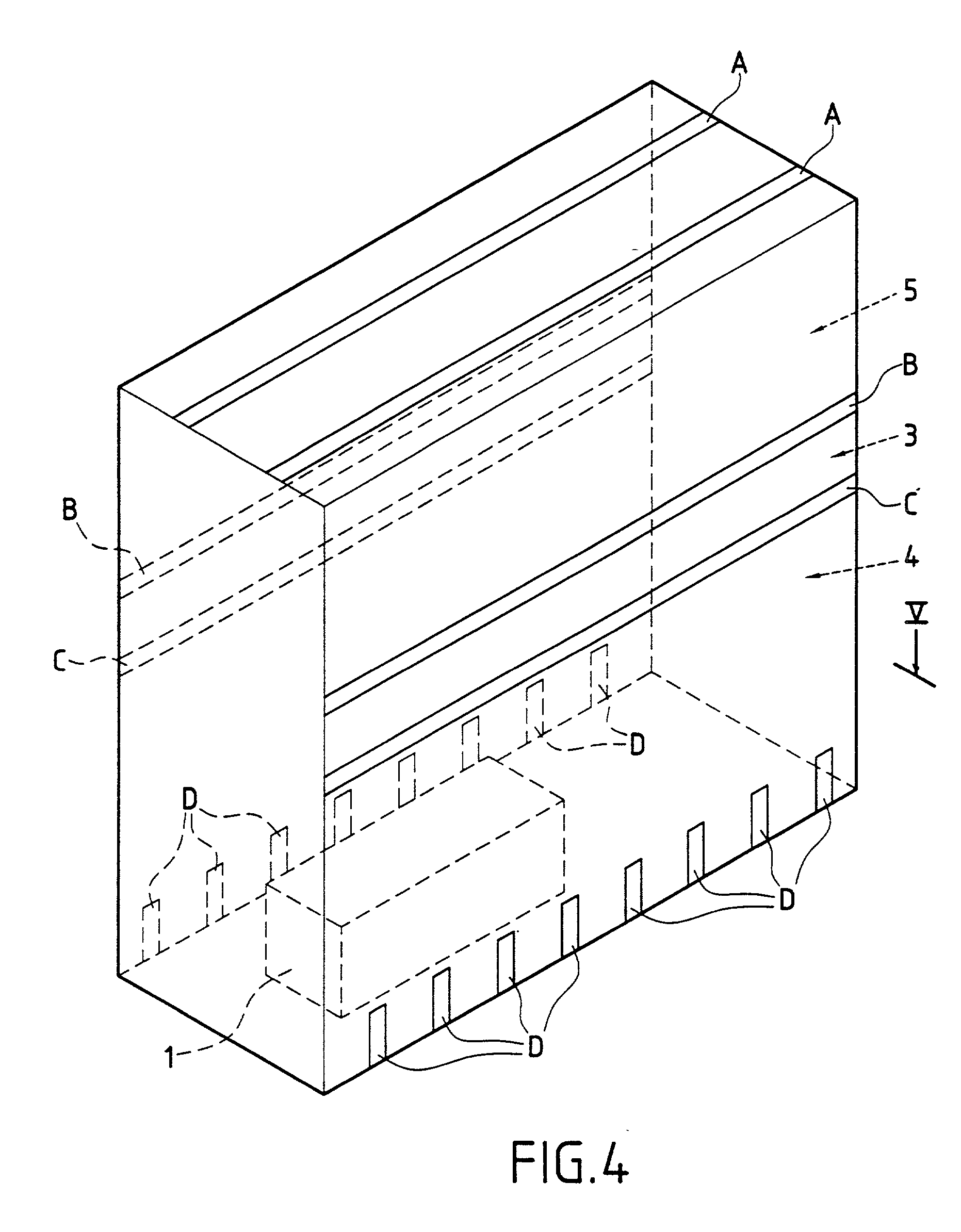 Method and apparatus for performing confinement by thermal stratification