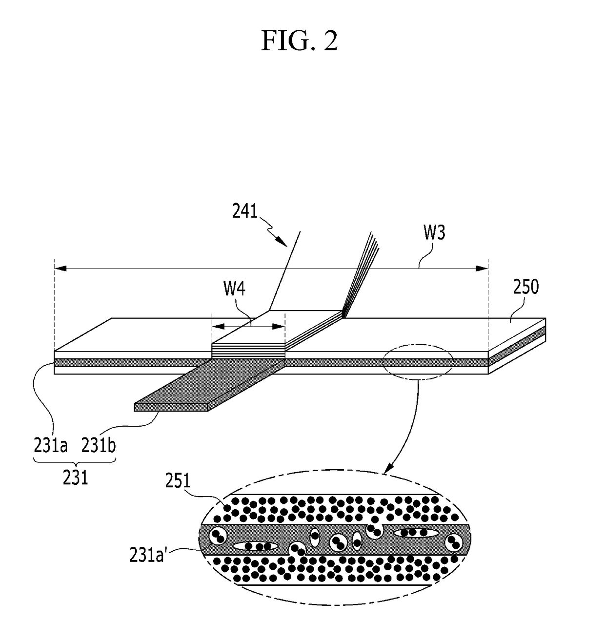 Battery cell including electrode lead containing gas adsorbent