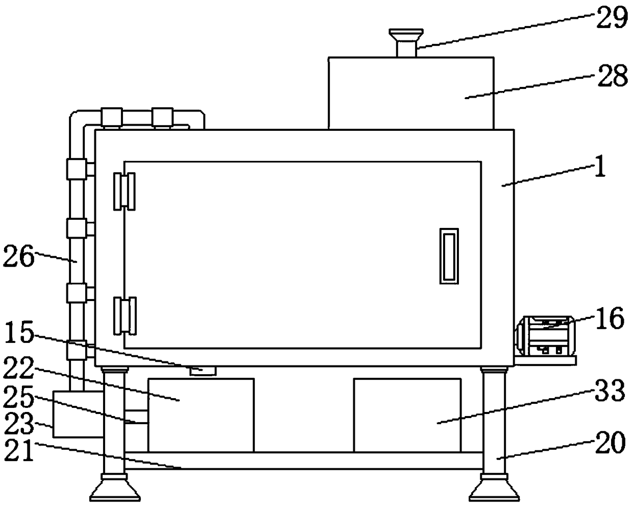 Full-automatic pickling unit for bearing part surface machining