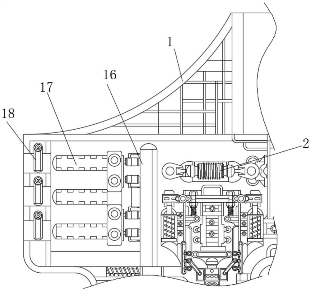 Energy-saving device for preventing plug from falling off to affect working process when computer is used