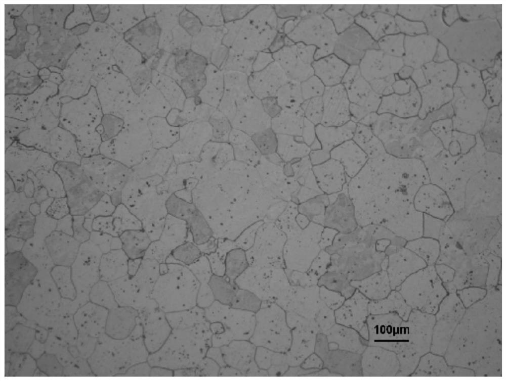 A kind of metallographic etching solution of copper-gallium alloy and metallographic display method