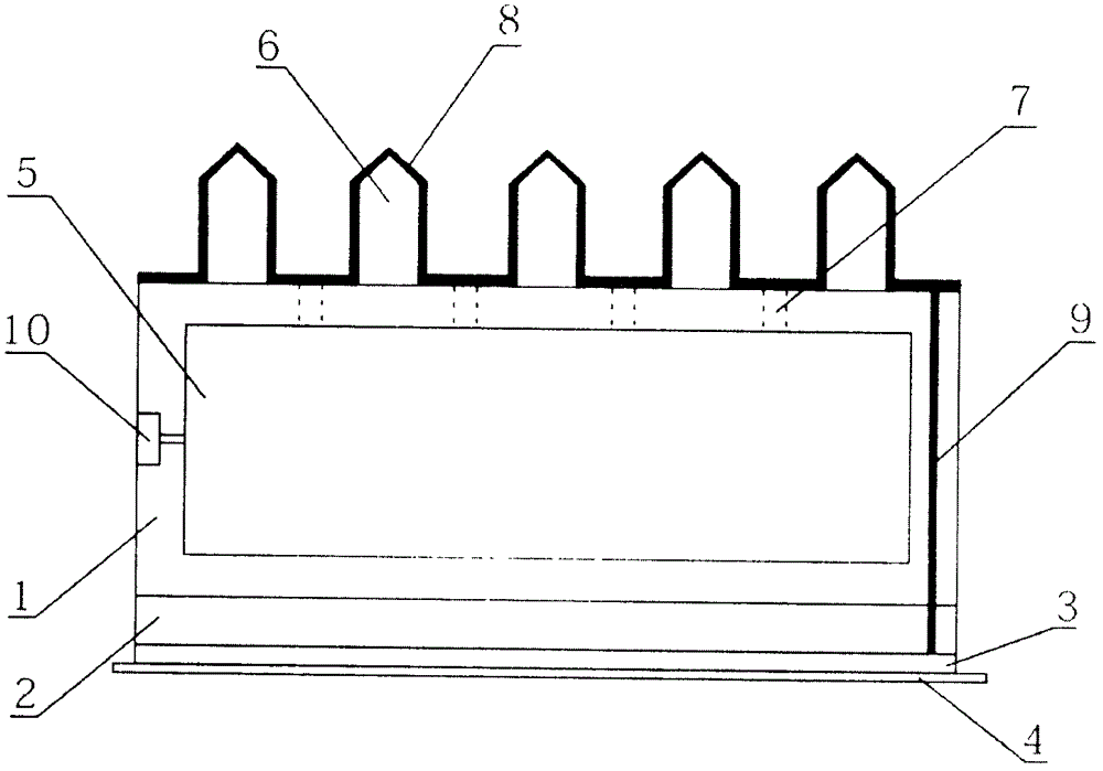 Moisture-retention microneedle matrix array surface bioelectric electrode