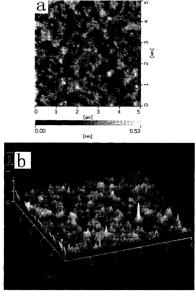 Dithienothiophene dicarboxylic acid monomolecular layer and preparing method thereof