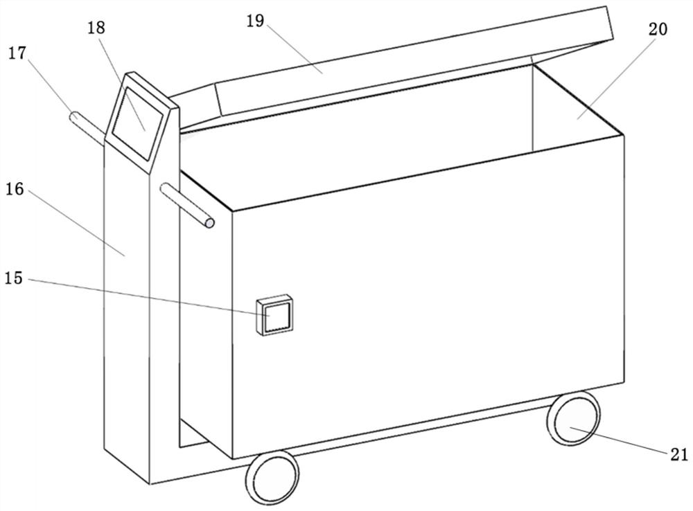 Medical waste on-site treatment and supervision system based on Internet of Things and block chain