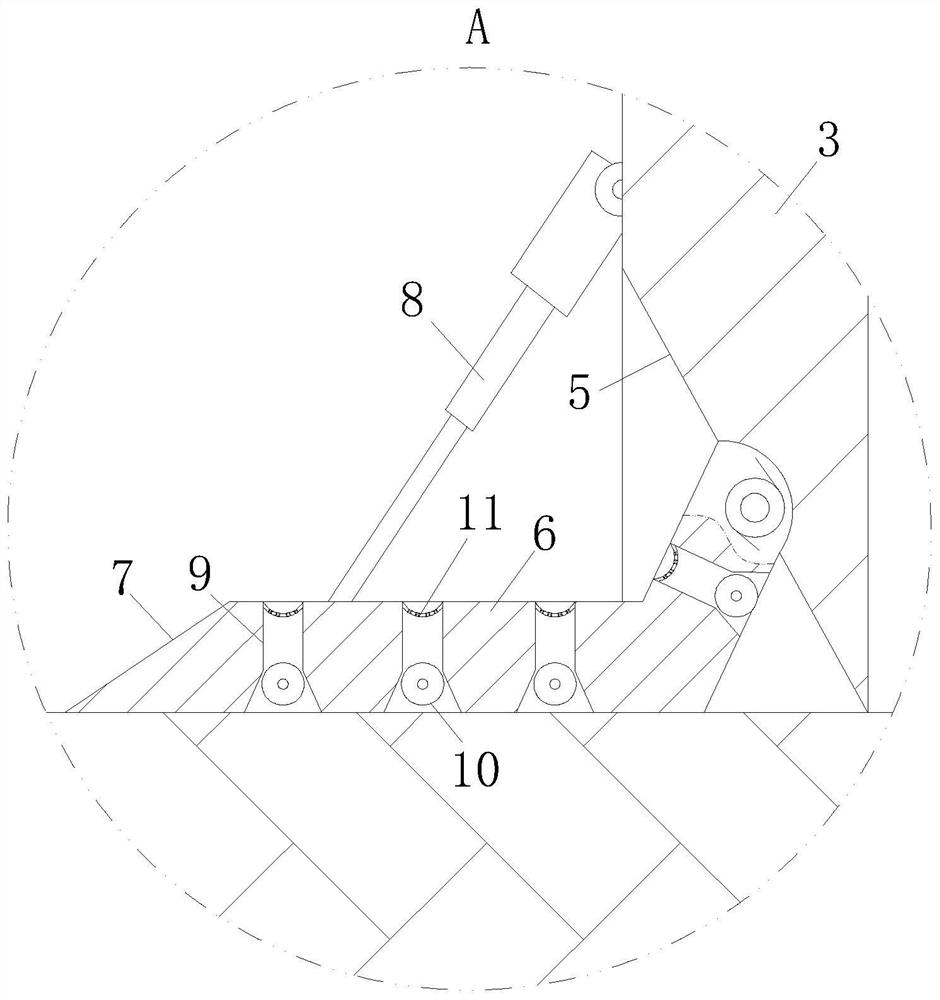 Treatment filtering device for repairing river channel