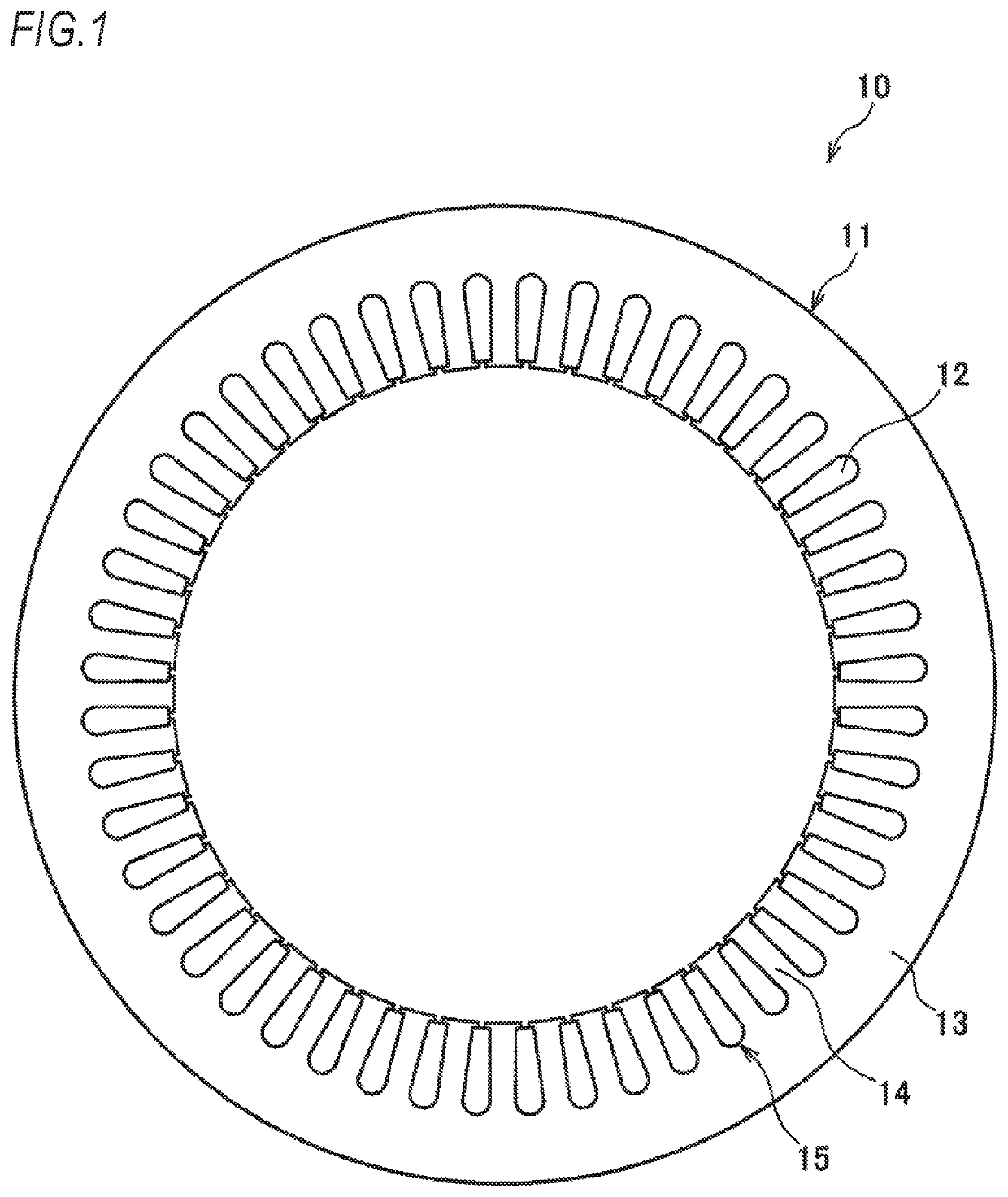 Method for manufacturing stator for electric rotary machine