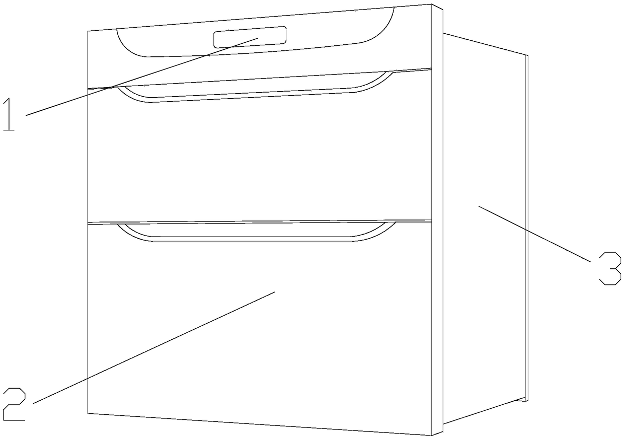 Internet-of-things-based household disinfection cabinet