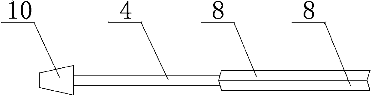 Non-contact height measuring scale