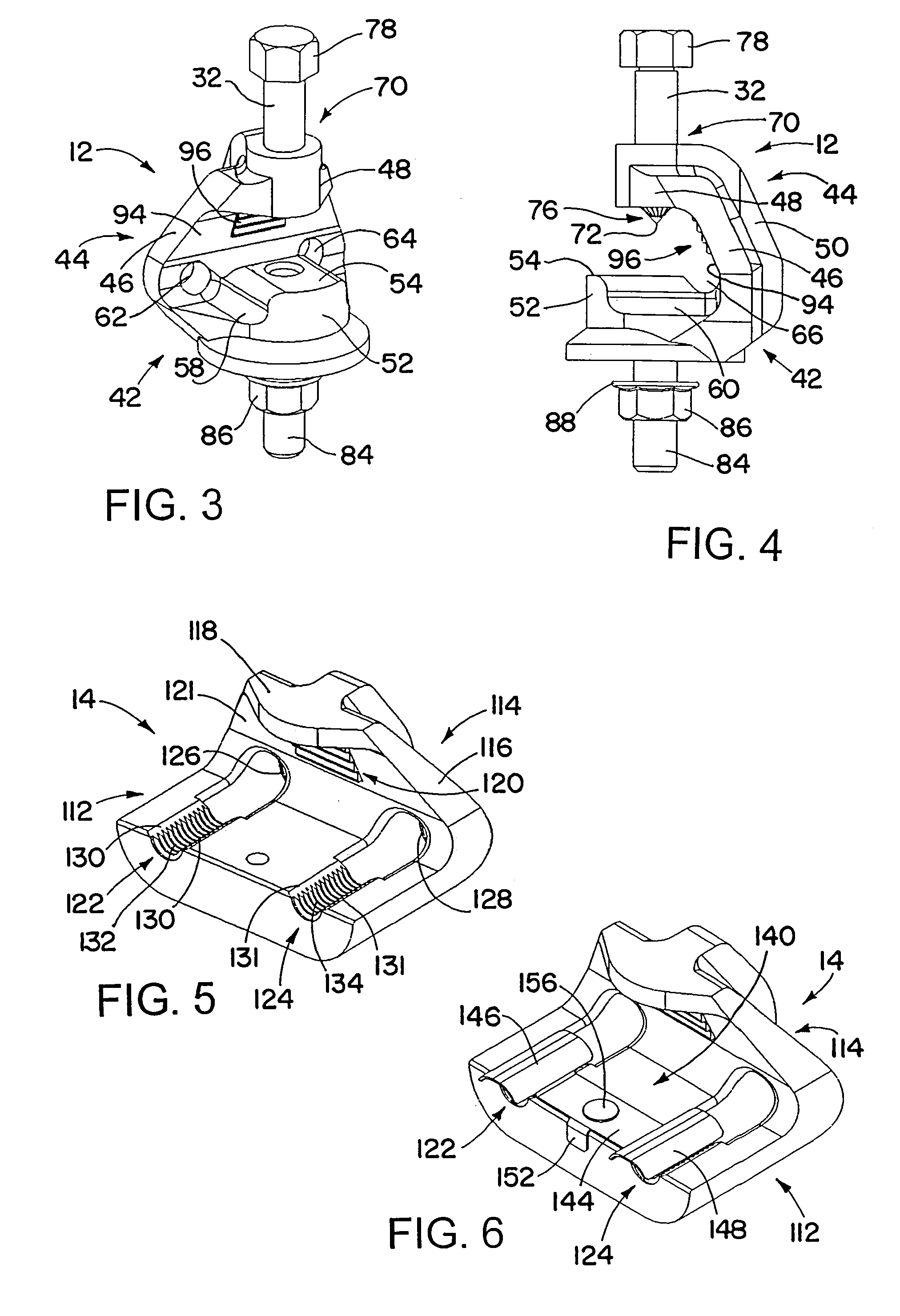 I-beam seismic sway brace clamp