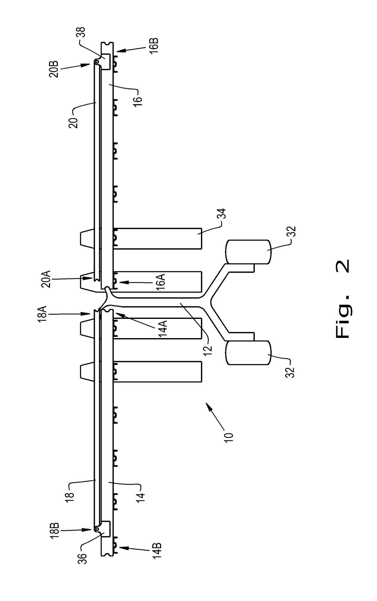 Mounted front fold agricultural toolbar