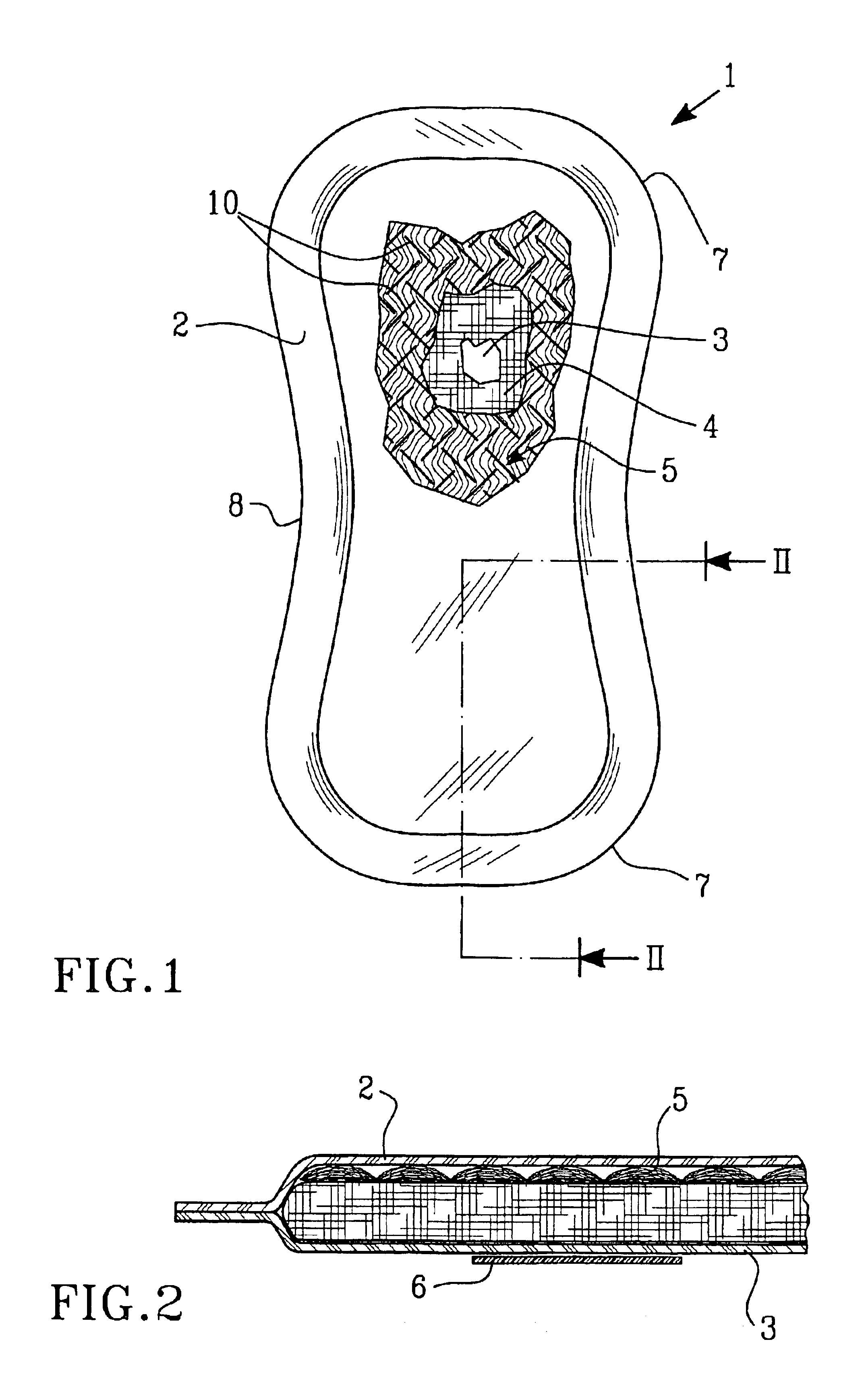 Fibrous material layer, method for its manufacture, and absorbent article comprising the material layer in question