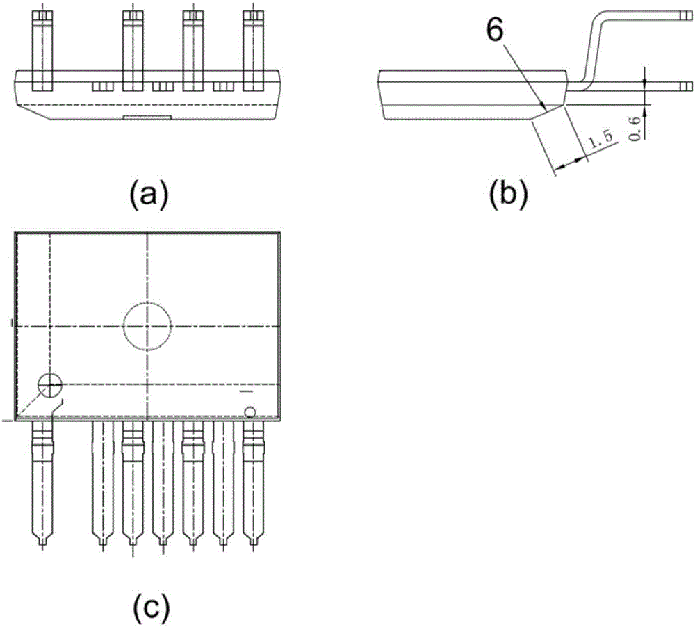 Stack type single base island SIP (System in Package) packaging process