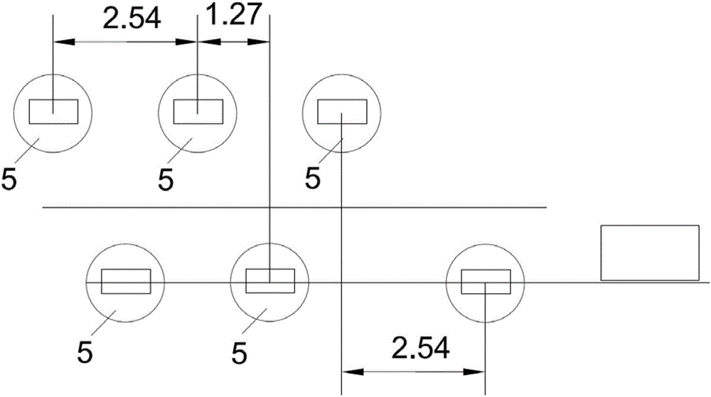 Stack type single base island SIP (System in Package) packaging process