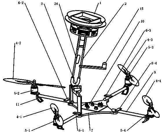 Air flight and omnibearing adsorption micro-robot