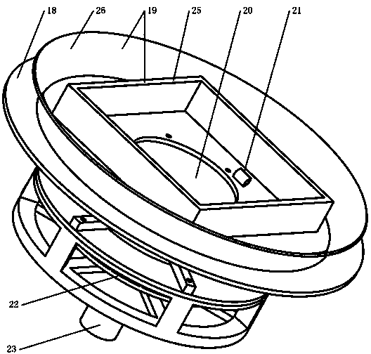 Air flight and omnibearing adsorption micro-robot