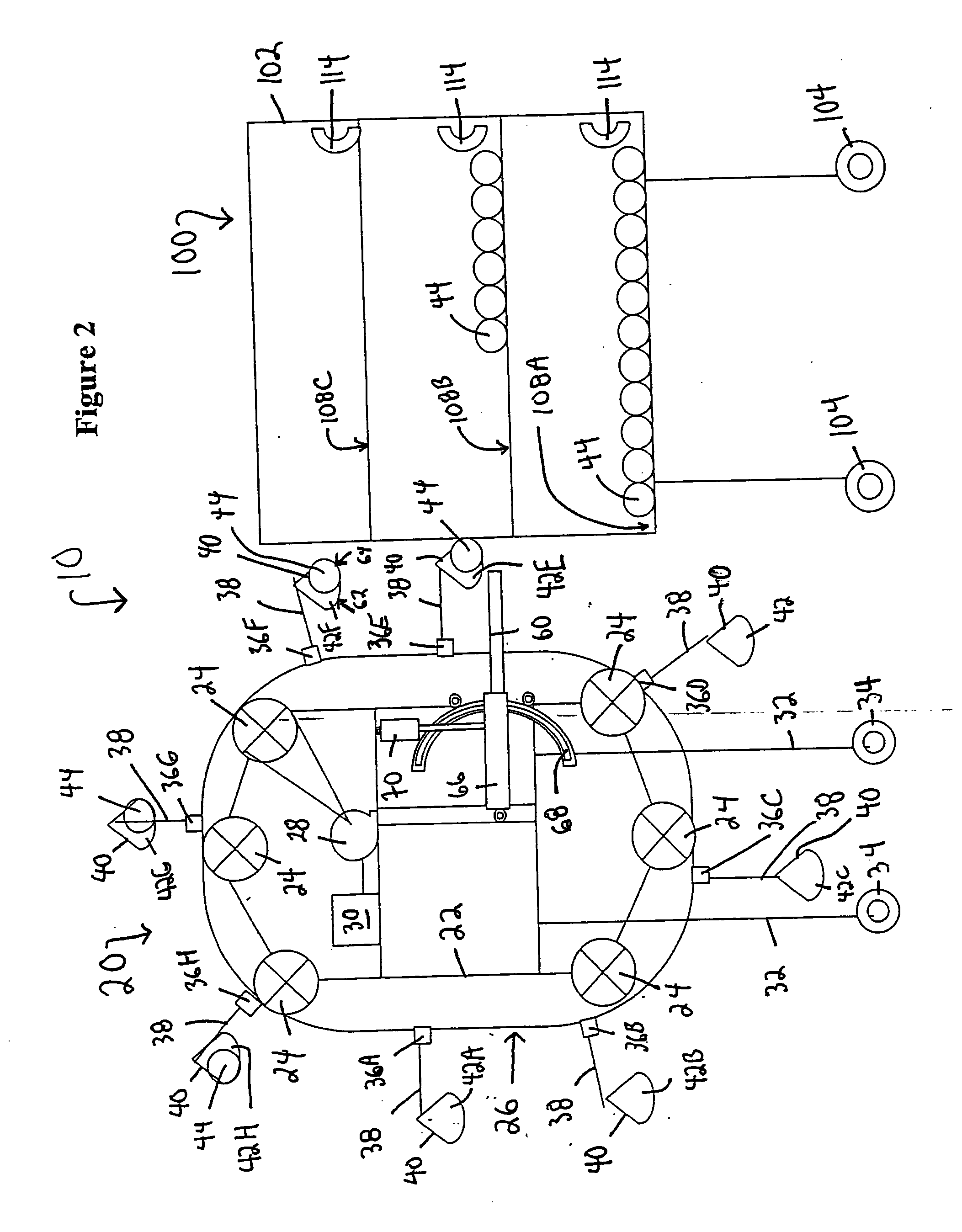 Continuous automatic rack loader