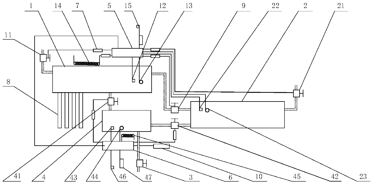 Intelligent solar water heater system and control method based on single-chip microcomputer control