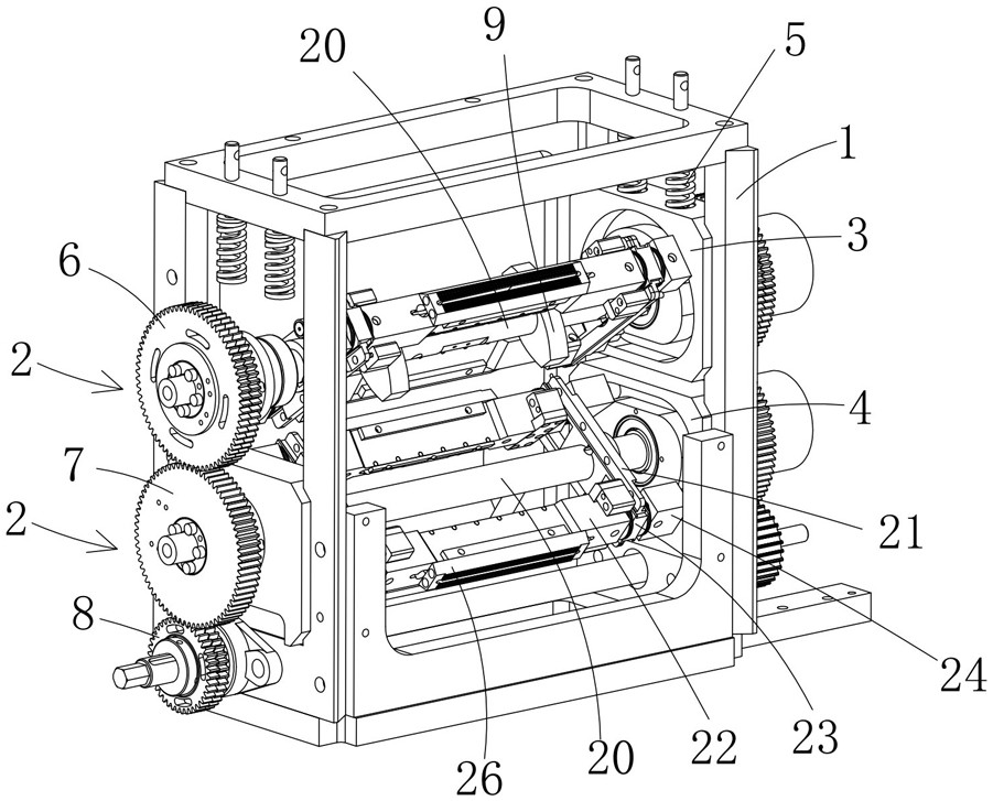 Rotary sealing and cutting device