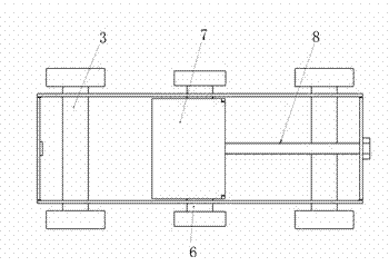 Guide rail tension mechanism of cutting machine with water tank