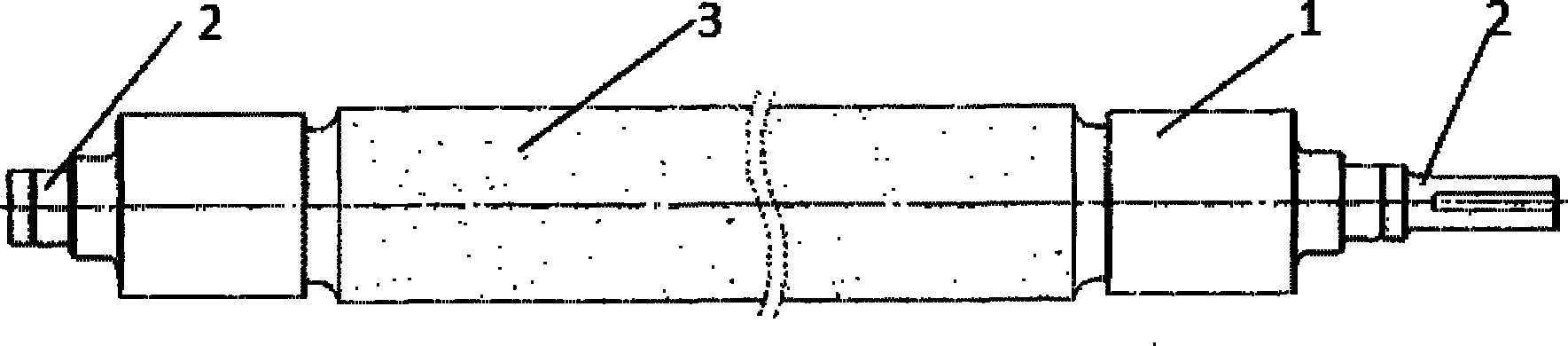 Fused quartz metallurgic roller