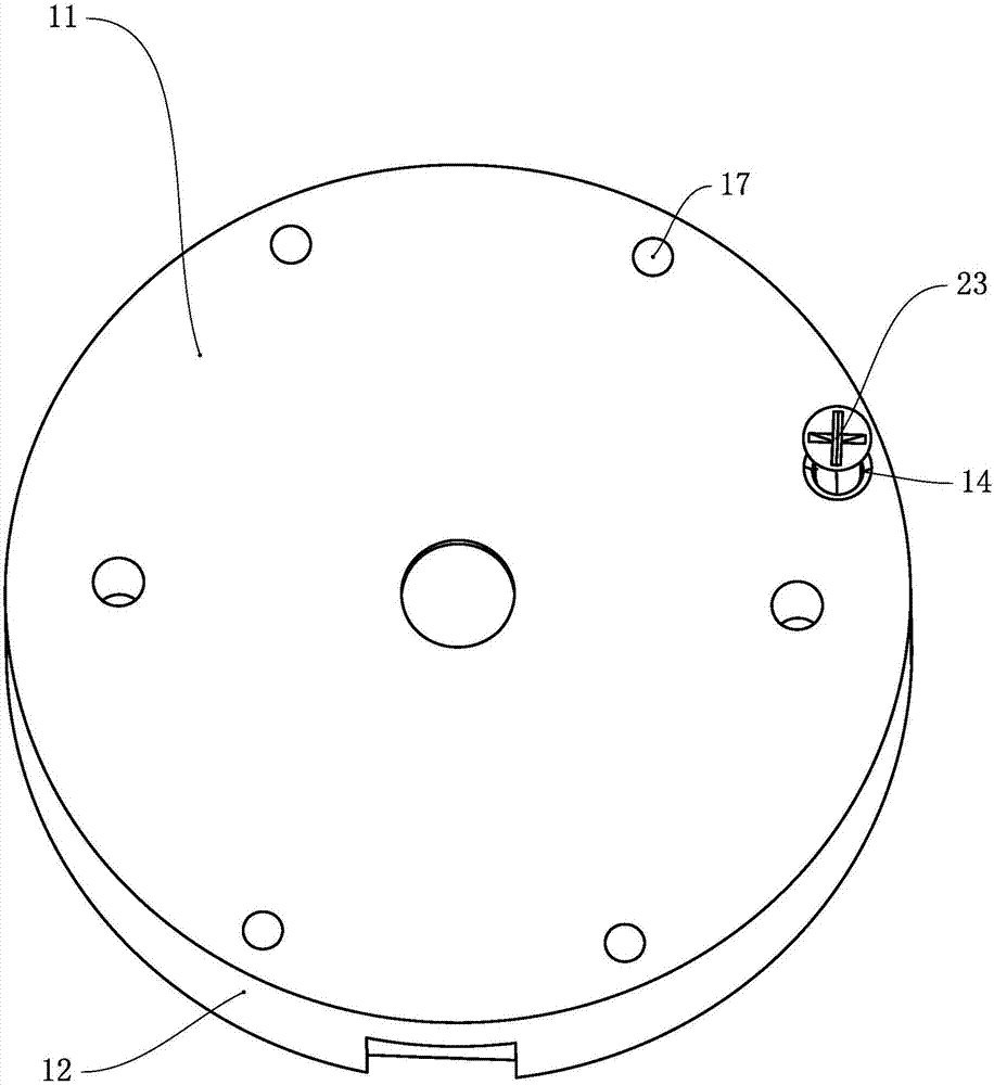 Worm self-locking display base and control method thereof