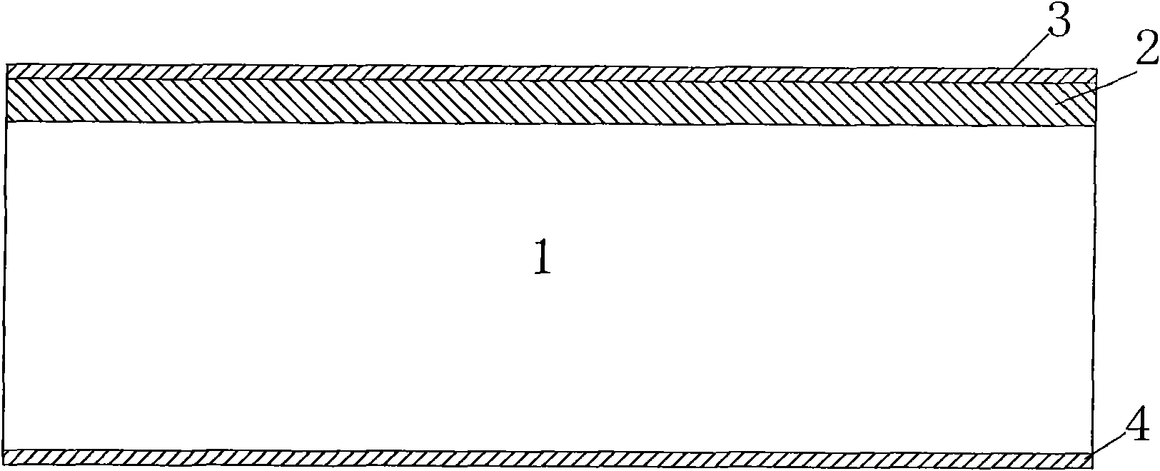 Soft support bridge type silicon micro-piezoelectric ultrasonic transducer chip and prepration method thereof