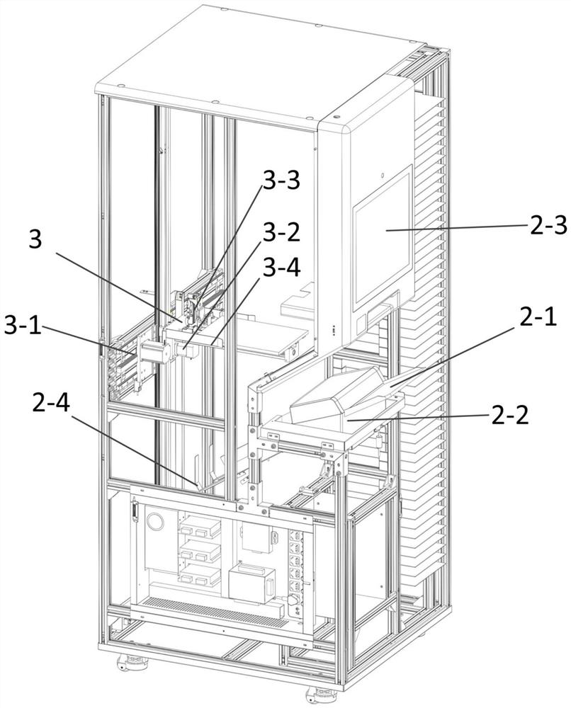 Intelligent file cabinet with automatic classified storage function