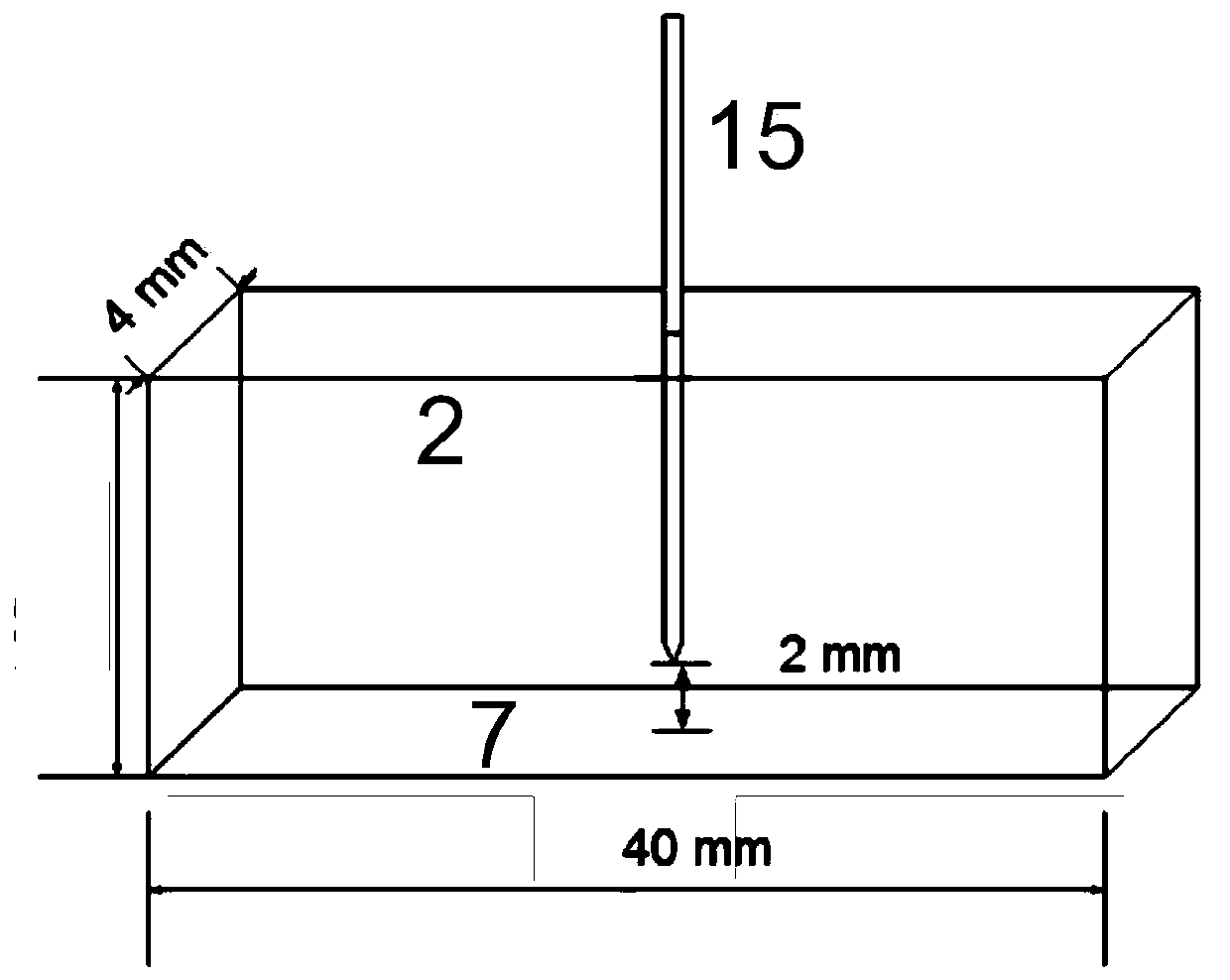 Evaluation method of insulating material aging experimental device based on electro-thermal coupling field