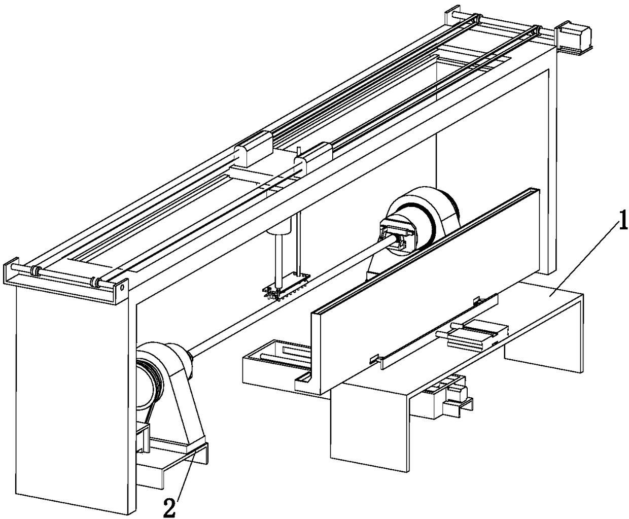 Building bar rust removal device