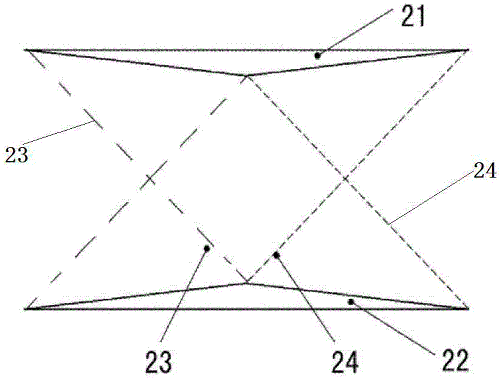 A supersonic vehicle with low resistance and low sonic boom layout