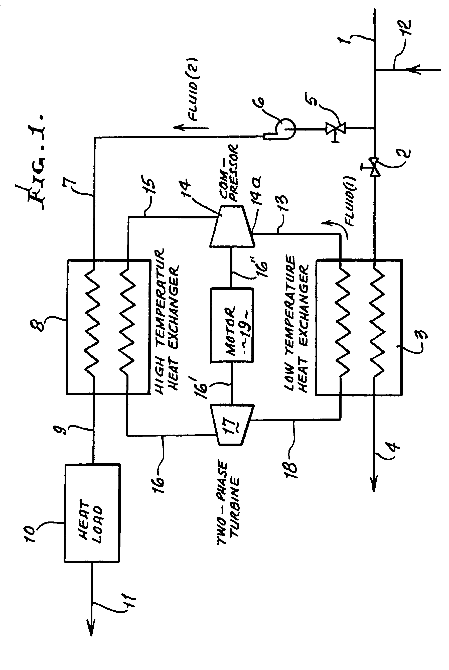 High temperature heat pump