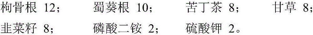 Pharmaceutical composition for prolonging blooming period of plants and preparation method therefor