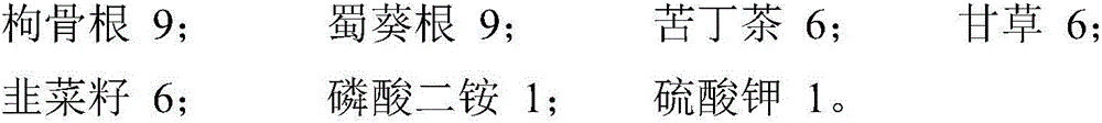 Pharmaceutical composition for prolonging blooming period of plants and preparation method therefor