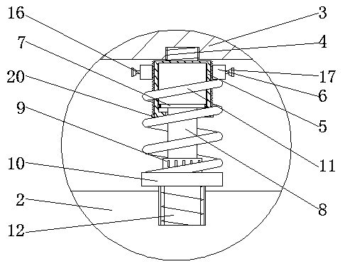 High-voltage vacuum circuit breaker having protection