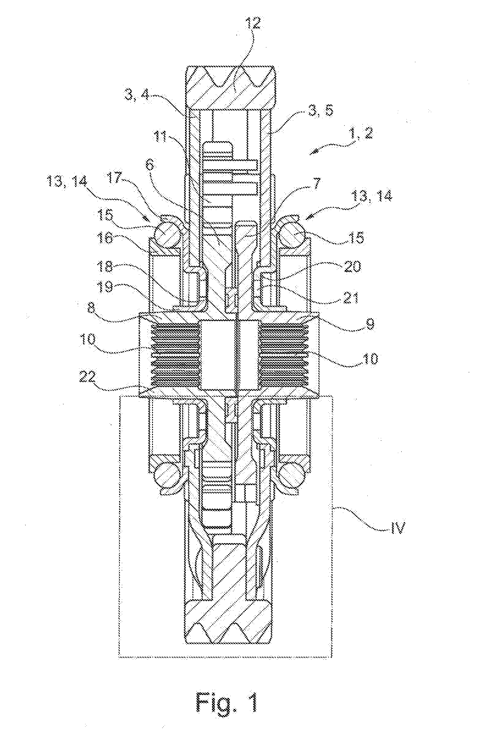 Planetary gear of a differential gear