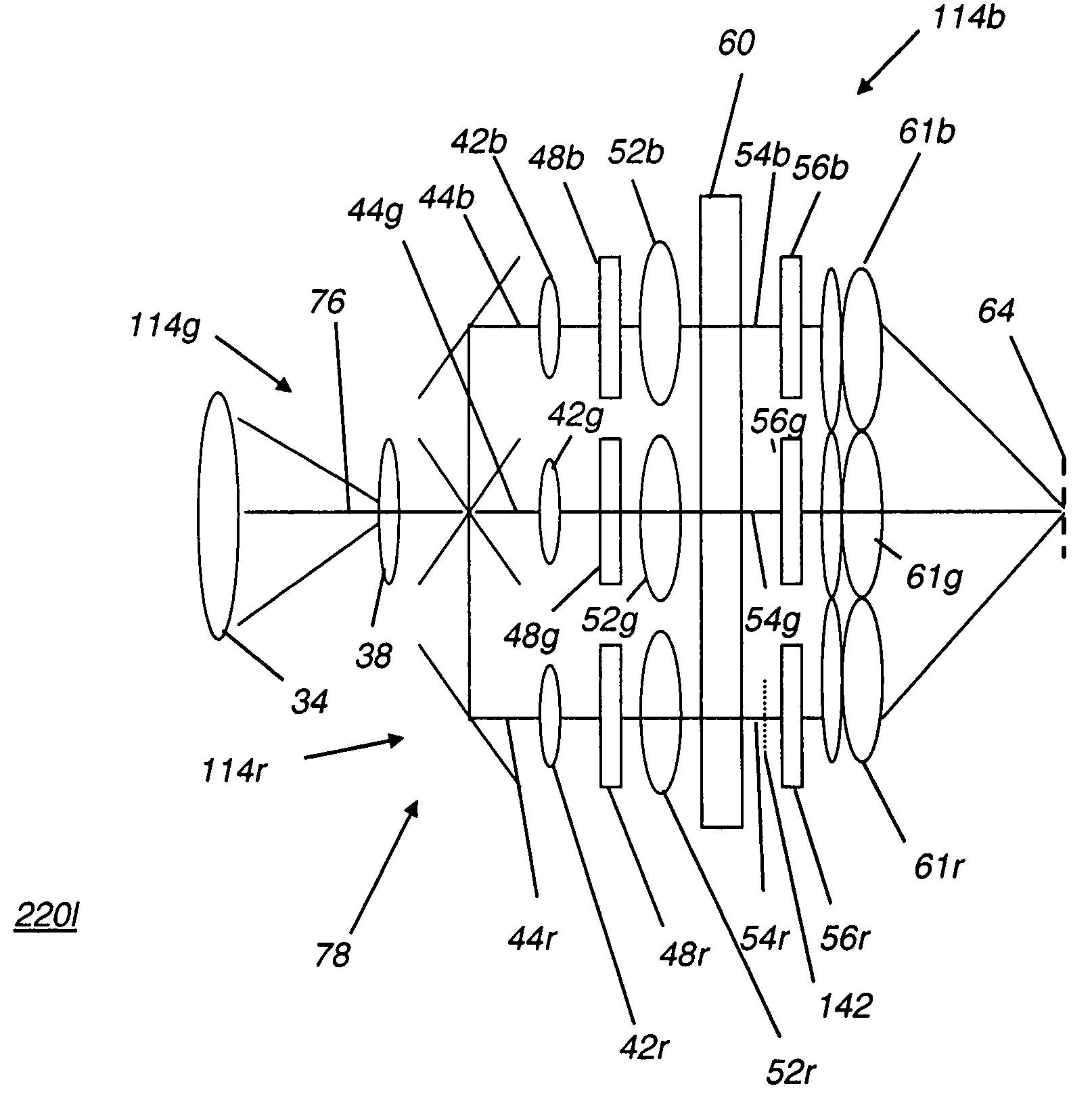 Stereoscopic display apparatus using LCD panel