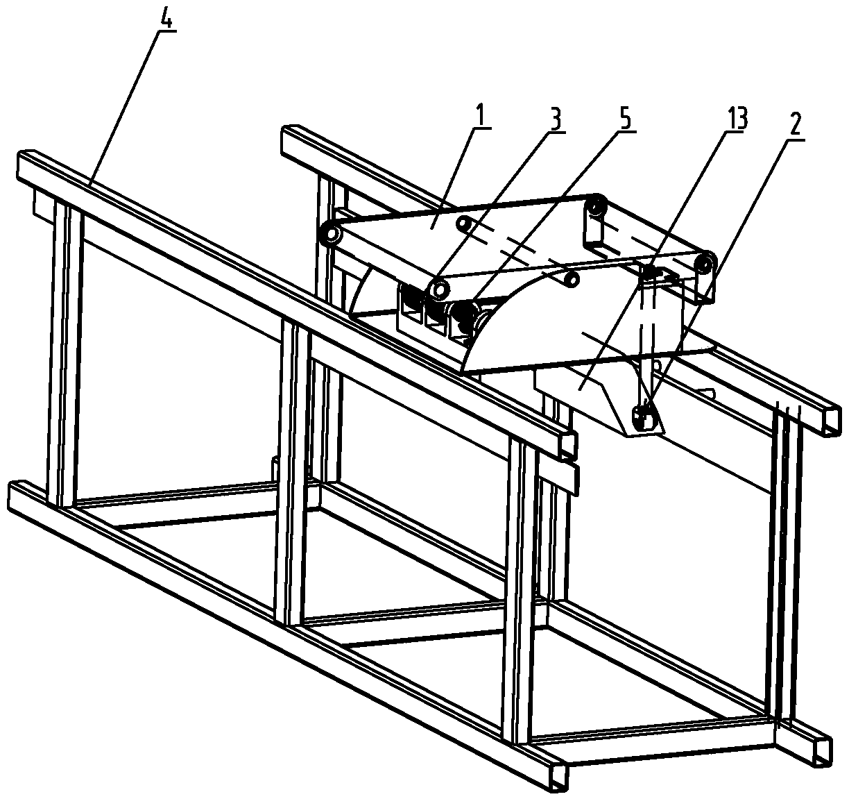 Sorting devices for logistics sorting machine