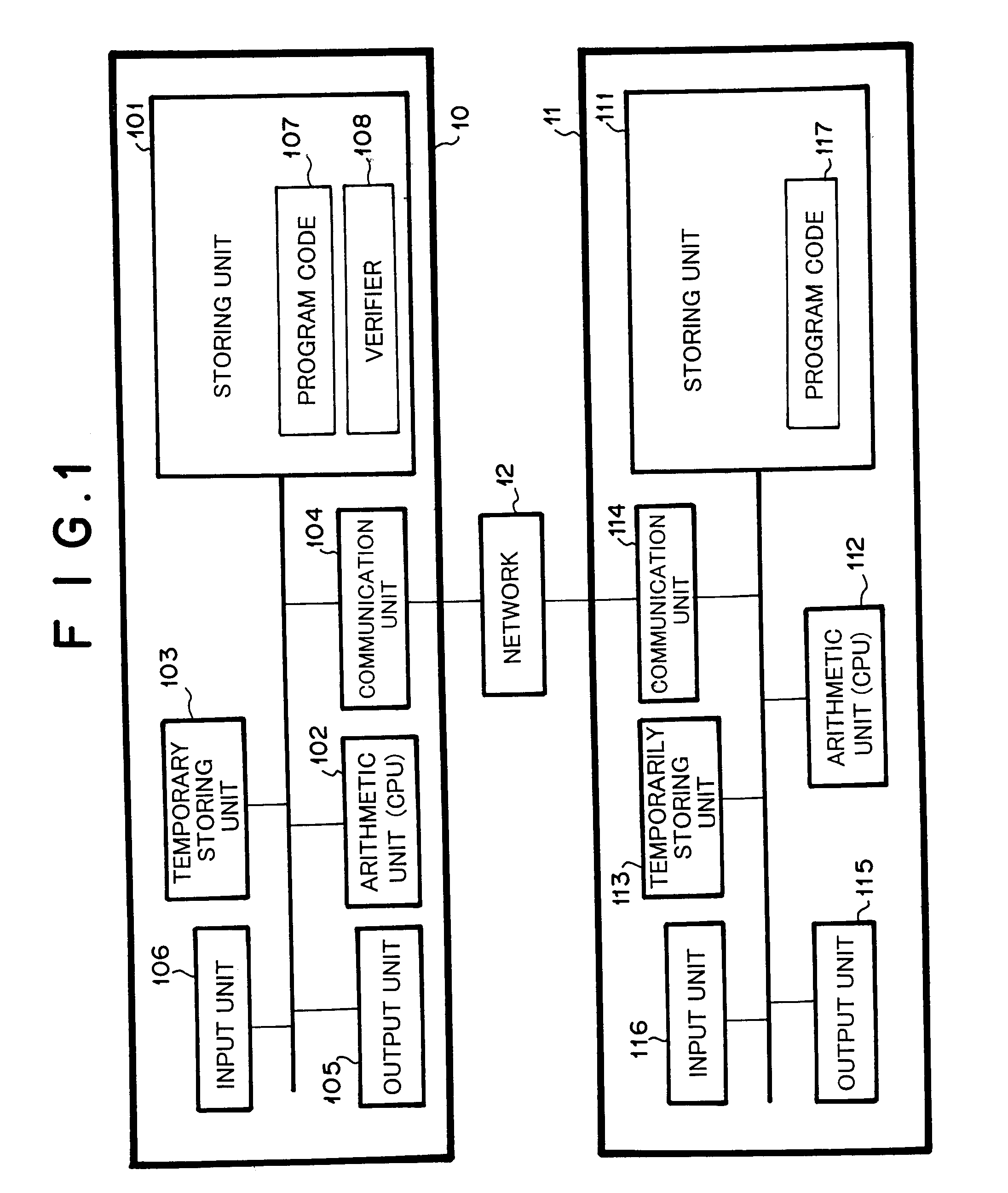 Program verifying system, program verifying method, and storage medium for storing software of program verifying method