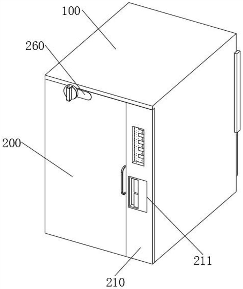 Anti-theft storage device below network data line