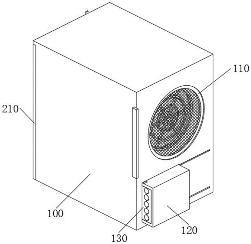 Anti-theft storage device below network data line